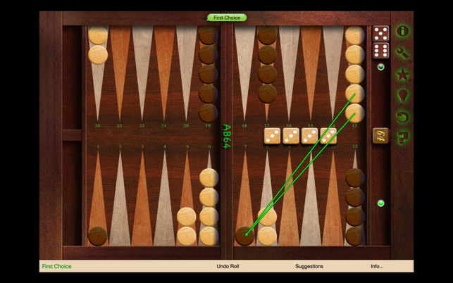 Absolute Backgammon 64(圖6)-速報App