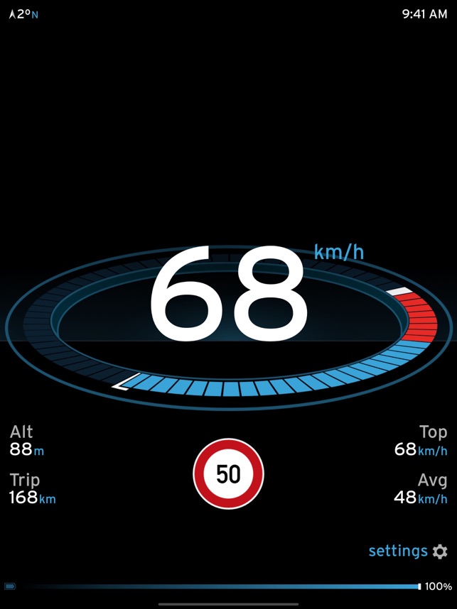 Speedometer One+ Công tơ mét