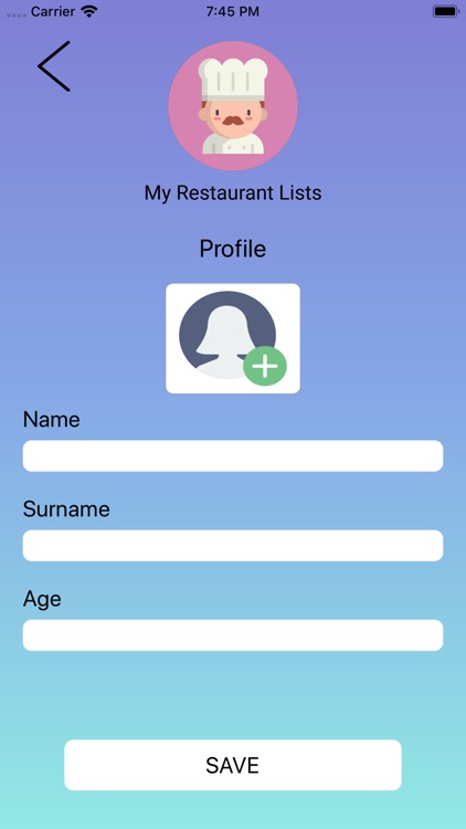 My Restaurant Lists