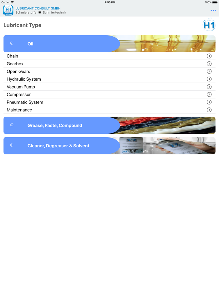 Lubcon H1 Consultant