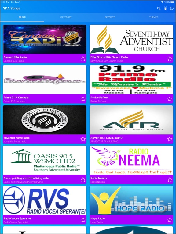 Screenshot #4 pour SDA Songs - Adventist Radio