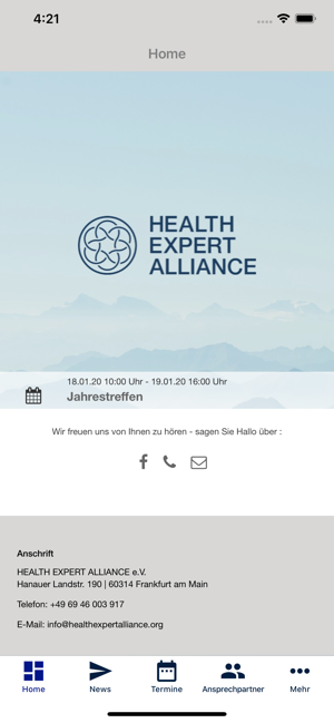 HEALTH EXPERT ALLIANCE e.V.(圖2)-速報App