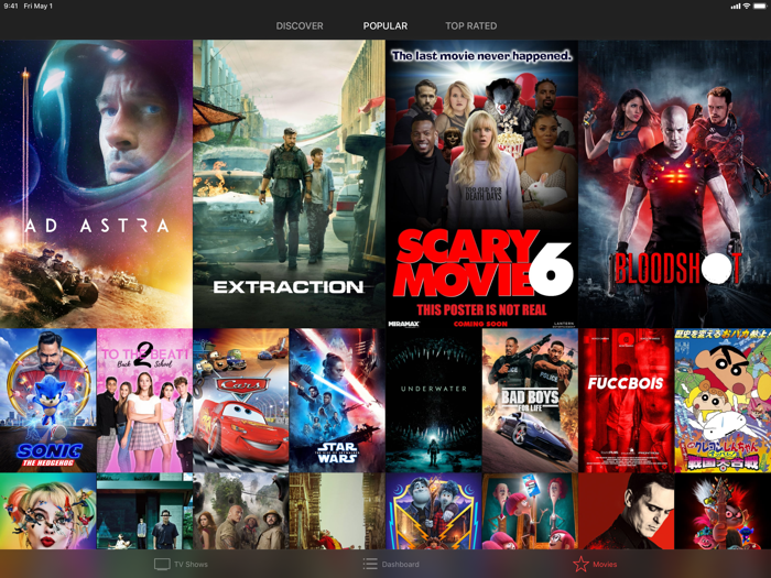 Action TV  Movies Tracker