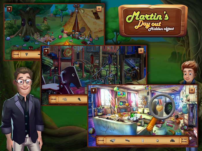 Martins Day Out Hidden Object