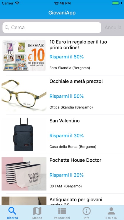 Giovani App Bergamo