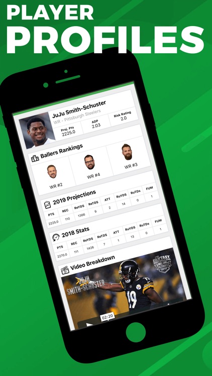 Fantasy Football Draft Kit UDK screenshot-3