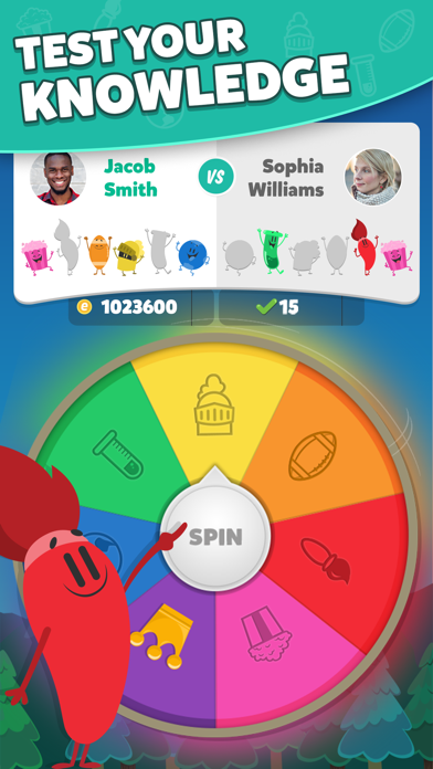 Screenshot from Trivia Crack