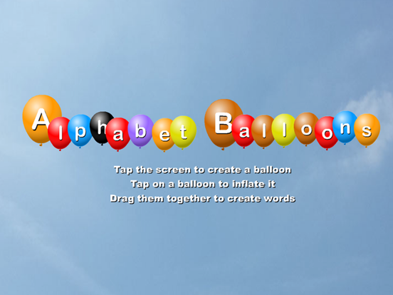 Screenshot #4 pour Alphabet Balloons - Letters