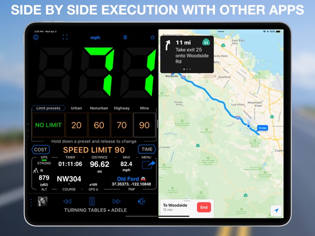 Speedometer GPS Speed HUD the App Store