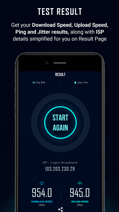 Internet Speed Test –FiberTest screenshot 3