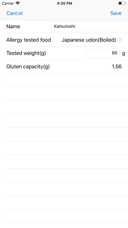 AllergyCalc