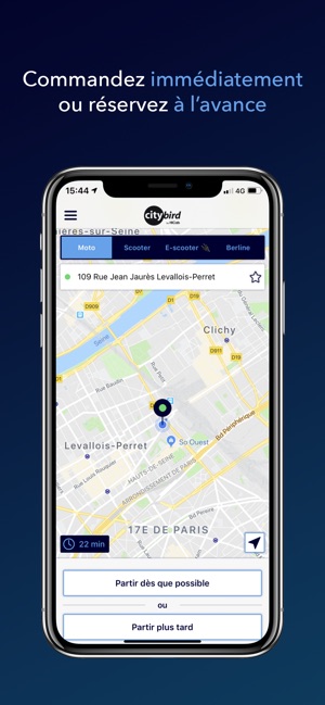 CityBird: Taxi Moto & Scooter