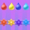 Candy Stars Shift is an easy and addictive game where you have to move the whole level to match falling drops
