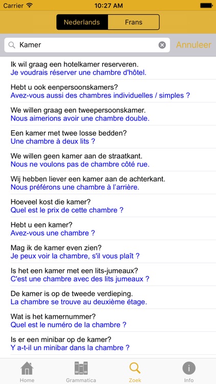 iFrans verblijven taaltrainer screenshot-3