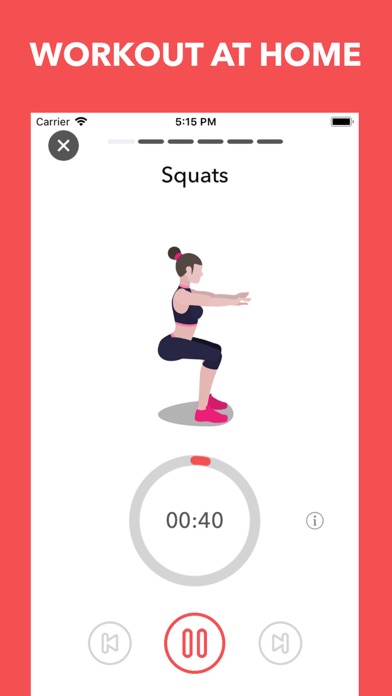 Fitness Women - No Equipment screenshot 2