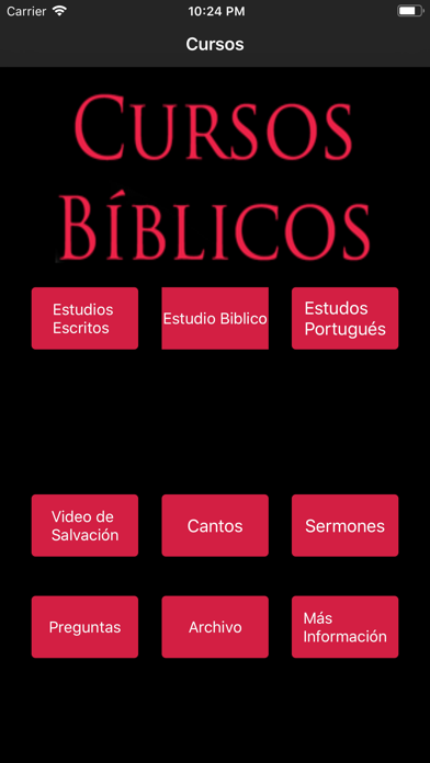 How to cancel & delete Cursos Bíblicos from iphone & ipad 1