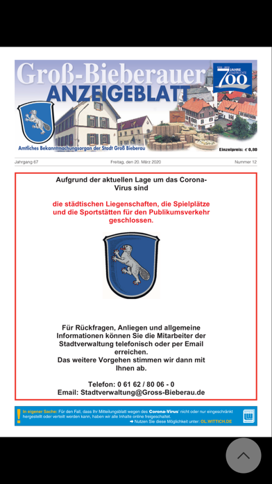 Groß-Bieberauer Anzeigeblatt screenshot 4