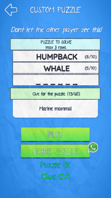 Paper Hangman Puzzles screenshot 2