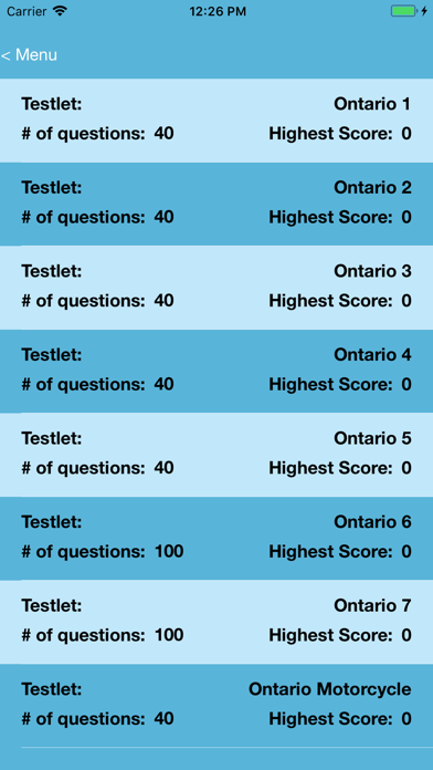 Ontario G1 Driving Test 2020 screenshot 2