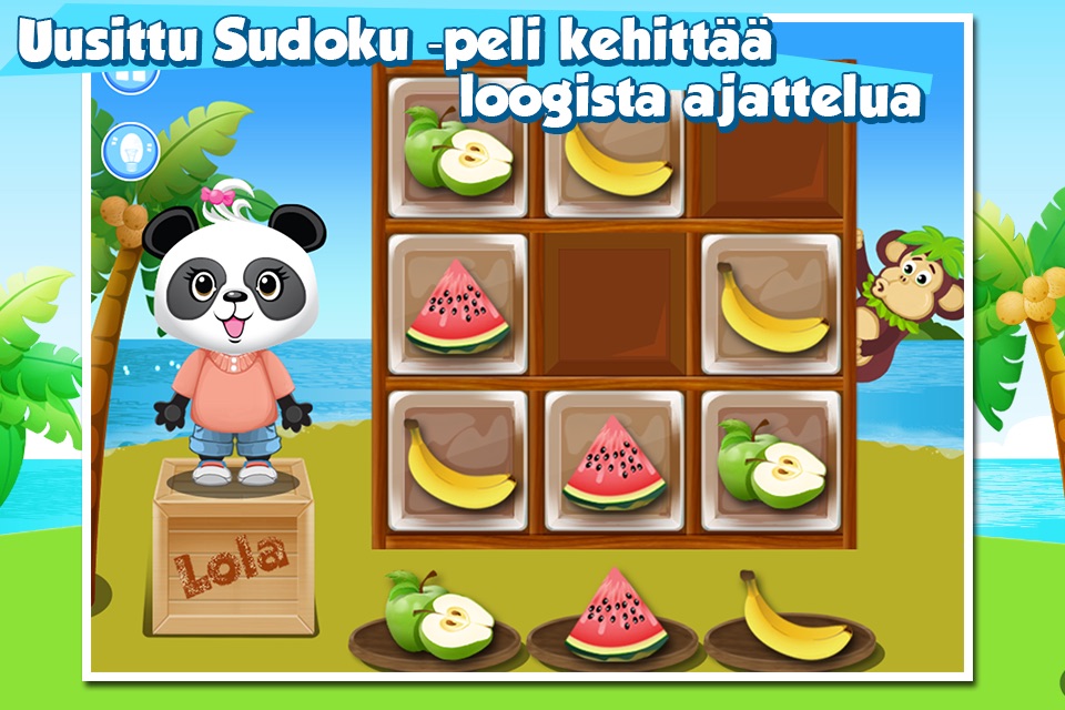 Lola's Fruity Sudoku LITE screenshot 2
