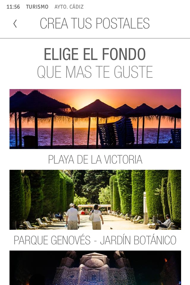 App Oficial Turismo de Cádiz screenshot 3