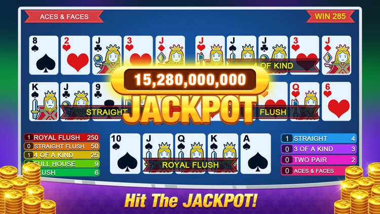 Multi Casino Video Poker Games screenshot-3