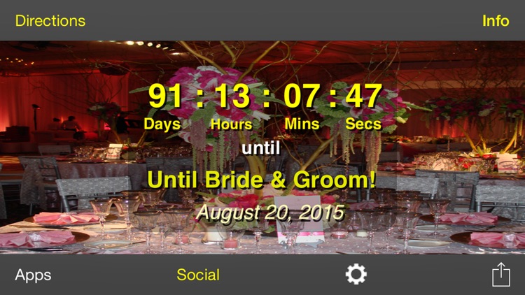 Our Wedding Countdown screenshot-3