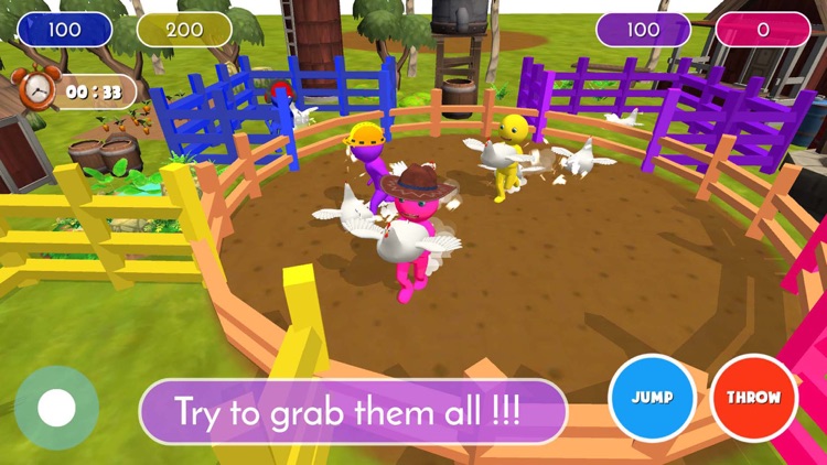 Human Gangs Fight for Chicken screenshot-3