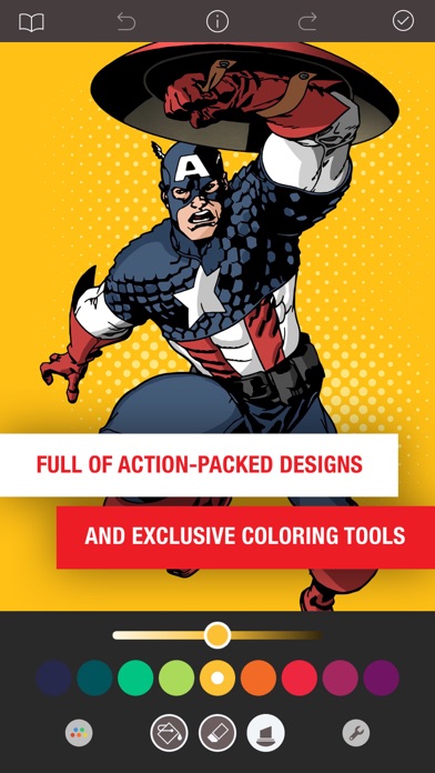 How to cancel & delete Marvel: Color Your Own from iphone & ipad 3