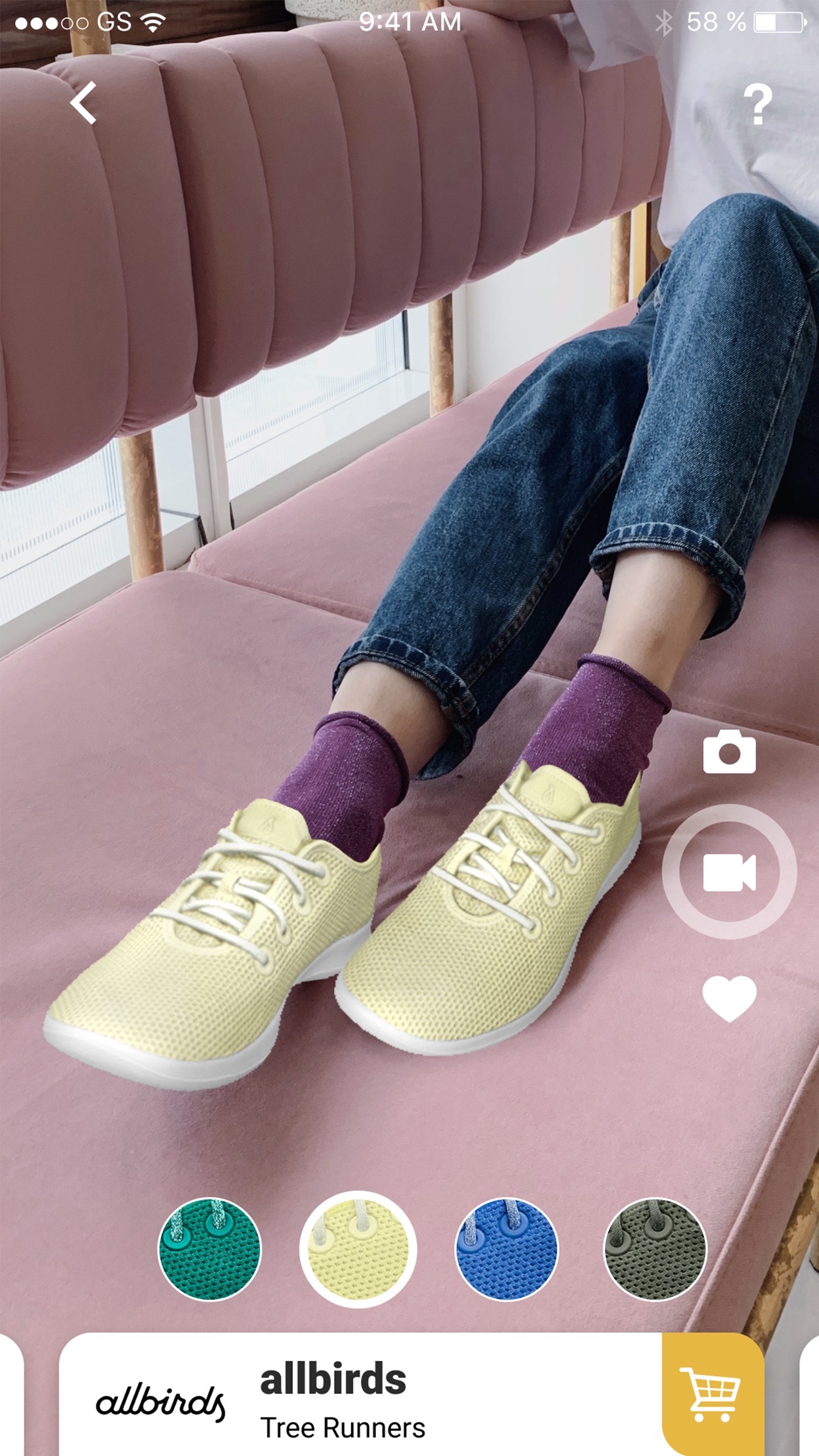 Screenshot do app Wanna Kicks