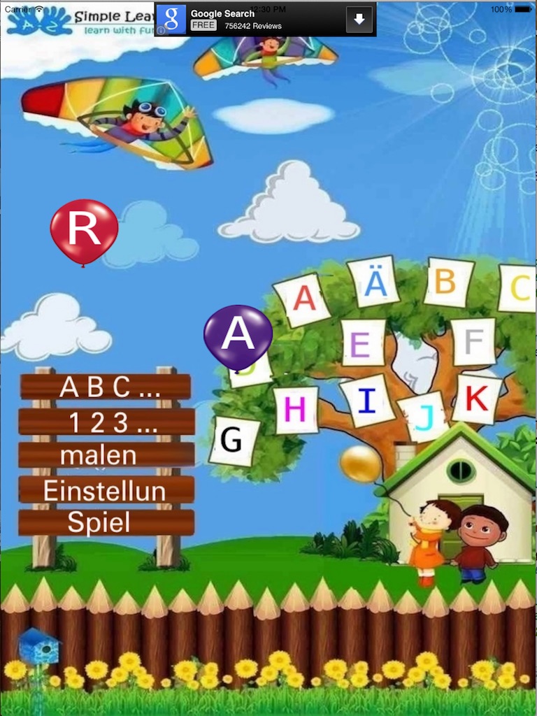 Learn Alphabets-German screenshot 4