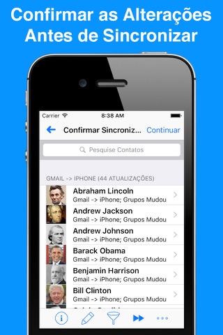 Contacts Sync Pro screenshot 2