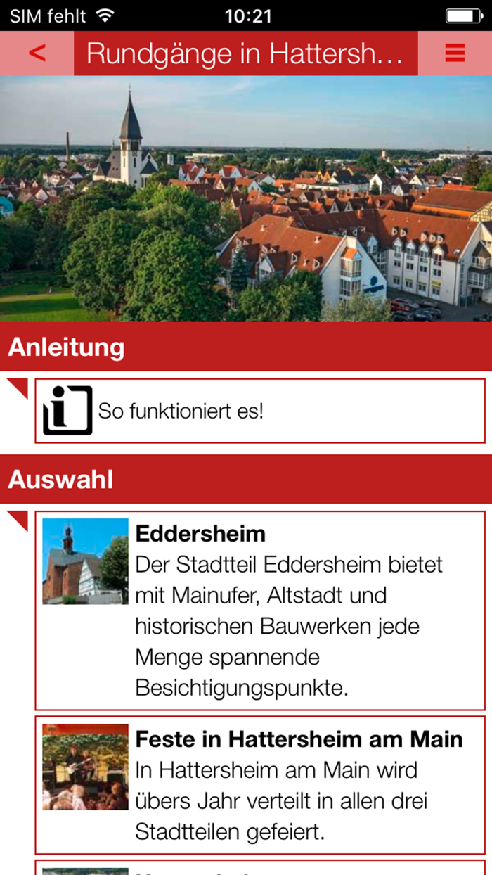 Hattersheim - BVB-Stadt-App