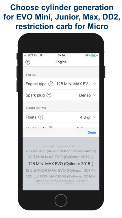 Jetting Rotax Max EVO Kart screenshot-4