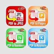 PDF2Office for PDF to JPG and iWork PDF Converter pack