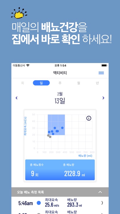 오늘의배뇨 - 소리로 아는 배뇨건강 screenshot-4