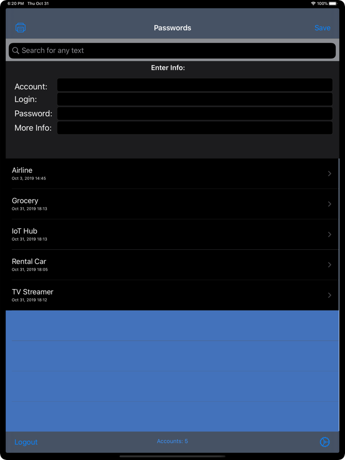 My Password Protector