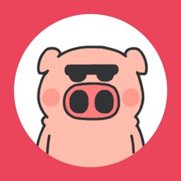 Pink Pig Stickers