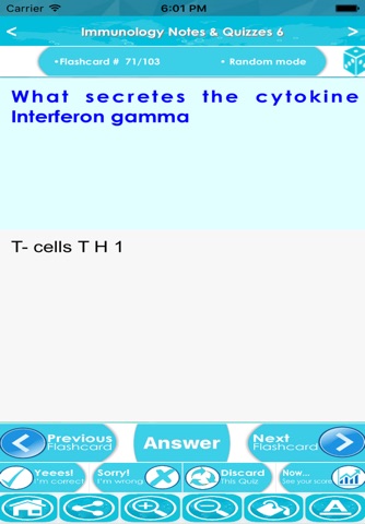 Immunology Exam Prep App : Q&A screenshot 4