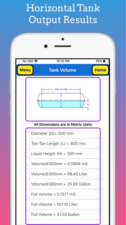 Tank Volume Calculator Pro screenshot-4
