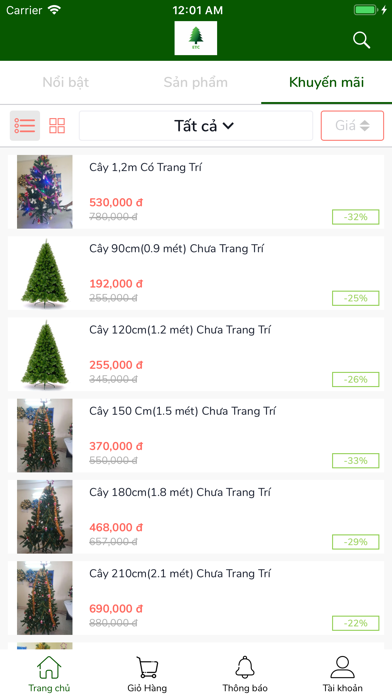 Bán cây thông Noel screenshot 3