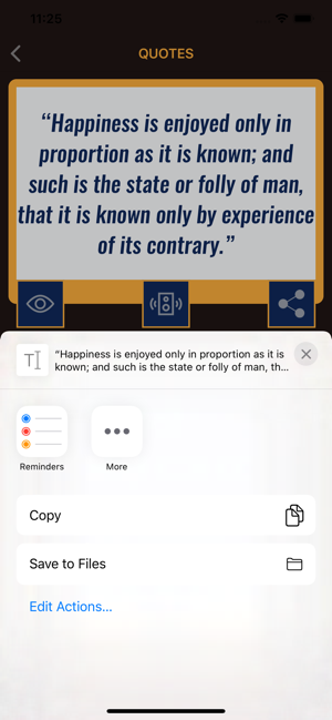 Wisdom of Happiness Quotes(圖6)-速報App