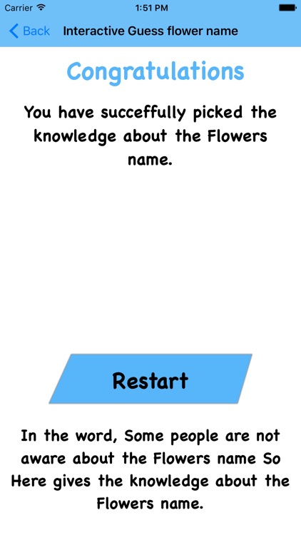 Interactive Guess flower name screenshot-5