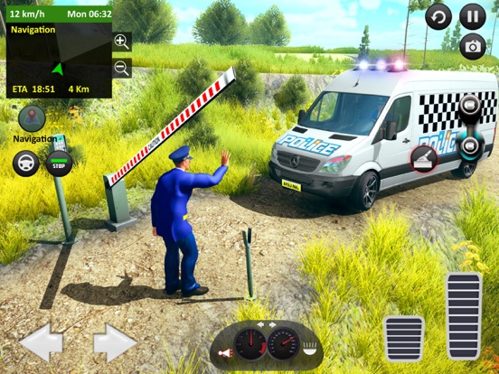 Offroad Police Van Transporter screenshot 3