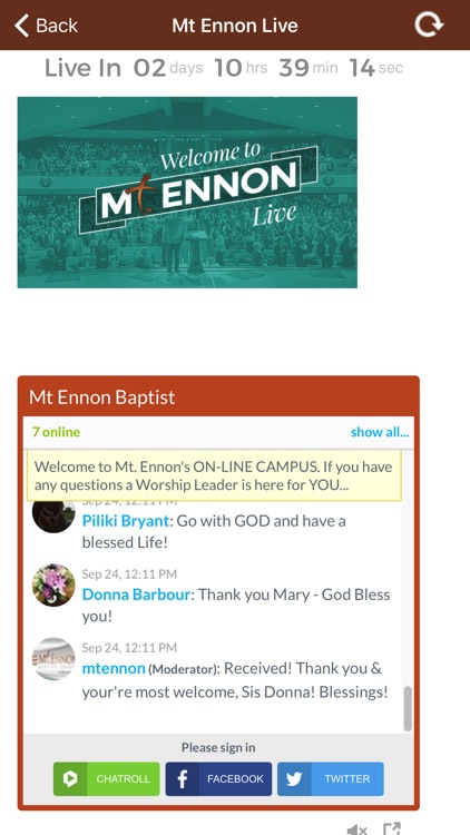 Mt. Ennon Baptist Church