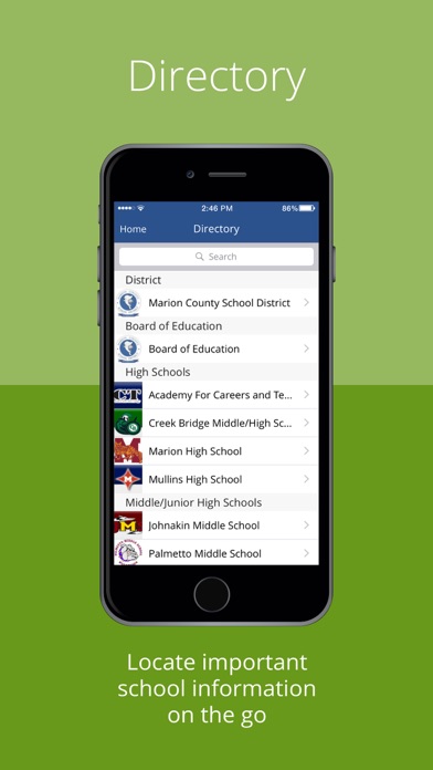 Marion County School District screenshot 2