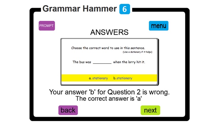 PAM Grammar Hammer 6 screenshot-6