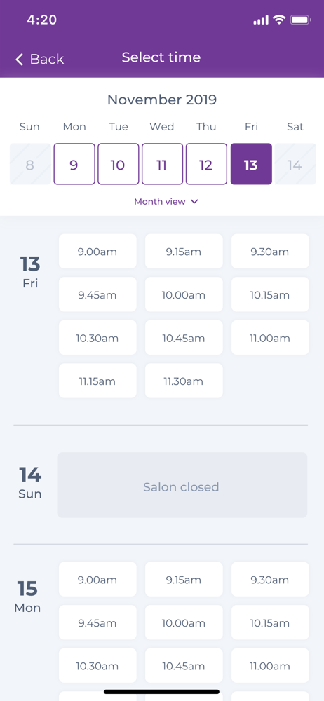 Pure Bliss Beauty Salon screenshot 3