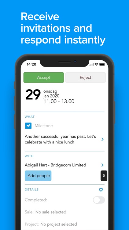 SuperOffice Pocket CRM screenshot-5