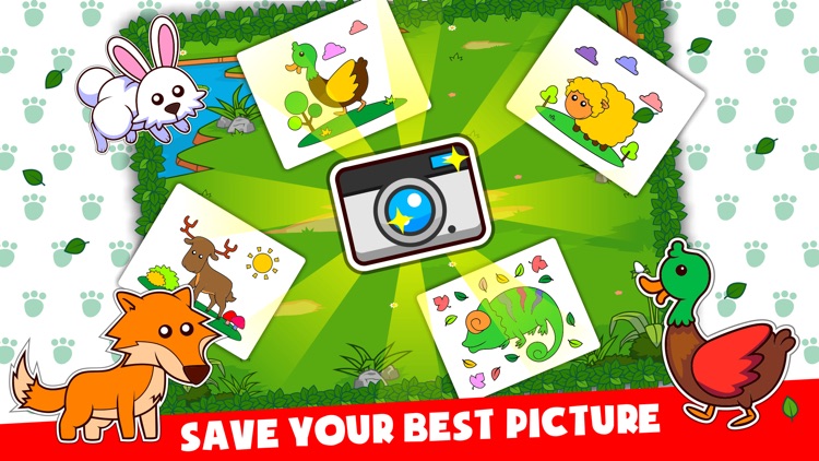 Coloring Land Animals (Full) screenshot-4